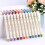 WRITECH Arts Sign Brush Pen Brush Tip Marker Felt Tip Water Based Ink 2
