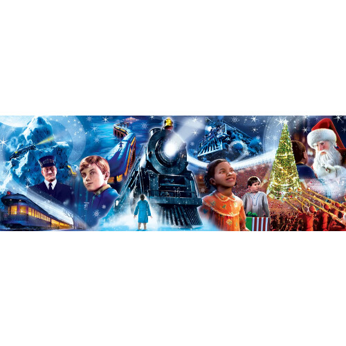 MasterPieces 1000 Stuk Kerst Puzzel - Polar Express Panorama - 33"x99" 1