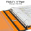 Staples Staples 651861 1,5 polegadas de 3 ring Better Binder Orange (13467) 4