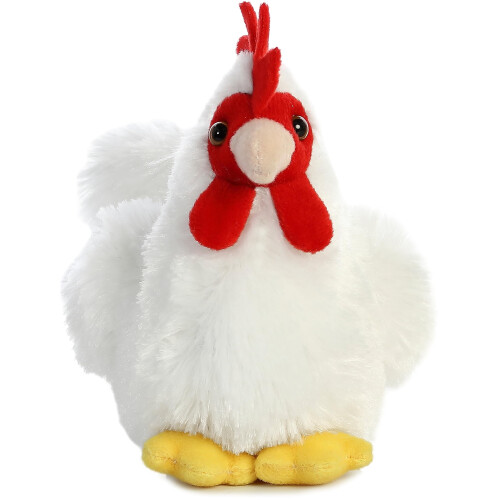 Aurora World Aurora Adorable Mini Flopsie Chicken Stuffed Animal - Playful Ease - 1