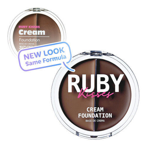 Ruby Kisses 3D Face Creator Cream Foundation & Concealer, 12 Hours Lon 1