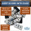 WE Games Two-Toned Black & White Double 6 Dominoes with Spinners - Ide 2
