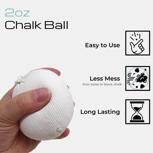 Z Athletic Chalk Ball για Αναρρίχηση, Γυμναστική και Άρση Βαρών, 2oz 2