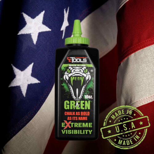 CE TOOLS Mean Green ΕΞΑΙΡΕΤΙΚΗ ΟΡΑΤΟΤΗΤΑ Μαρκαδόρος Κιμωλίας - Πράσινος 10 oz (283.5g) 1