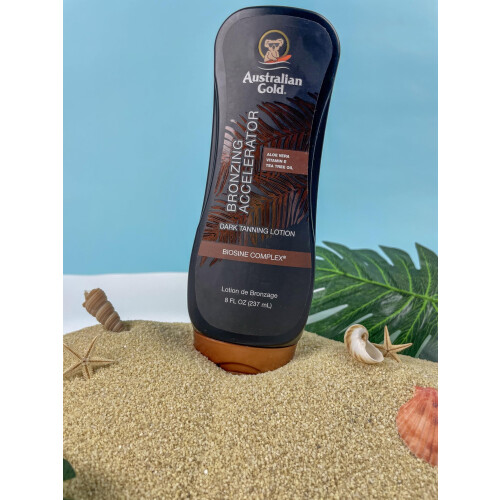 Australian Gold Australian Gold Dark Tanning Accelerator Lotion With Bronzer  8 Ounce  New Package Same Formula  B003GX5SSC 1