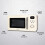 Abode Retro Microwave 20 Litre Digital 700W Cream AMD2004C 2