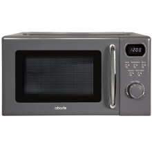 Abode Retro Microwave 20 Litre Digital 700W Grey AMD2004G