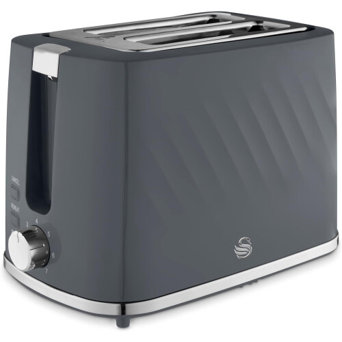 Swan Swan Windsor 2 Slice Toaster ST14071GRY (Grey) 1