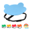 MagicMeadow Sensory Toy Spinning Chair Frog | Blue 7