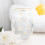 All Over Daisy Print Stemless Wine Glass 5