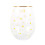 All Over Daisy Print Stemless Wine Glass 1