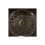 35cm Square Black Astrology Wheel Cushion 3