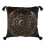 35cm Square Black Astrology Wheel Cushion 1