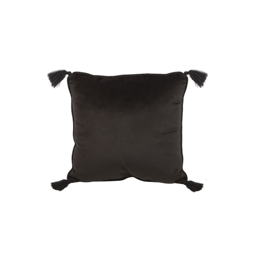 35cm Square Black Astrology Wheel Cushion 1