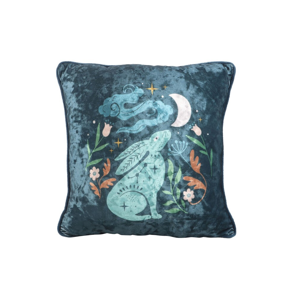 Something Different Square Midnight Hare Cushion 35Cm