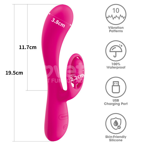 L'Allure Swirl Genopladelig Vibrator 2