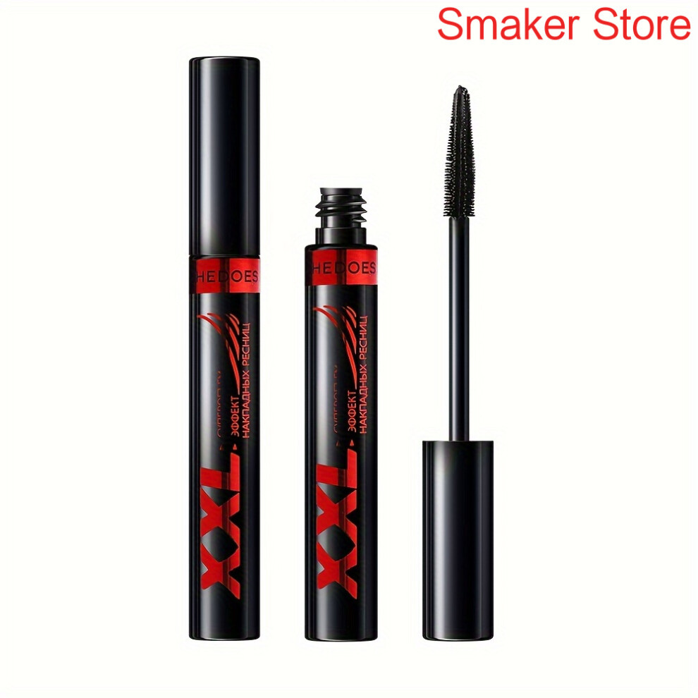 (10ML) 1PCS Intense Voluminous Black Mascara - Extreme Lengthening & Lash-Plumping Formula, Curl-Defining, Smudge-Proof for All-Day Glamorous Lashes