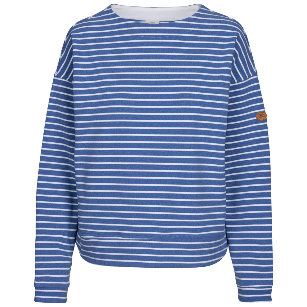 (20, Indigo Tone) Trespass Women Casual Striped Marl Top Soothing