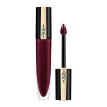 L'Oreal Paris Rouge Signature Metallic Ink Lipgloss 205 I Fascinate - Ultra-lightweight, long-lasting metallic colour