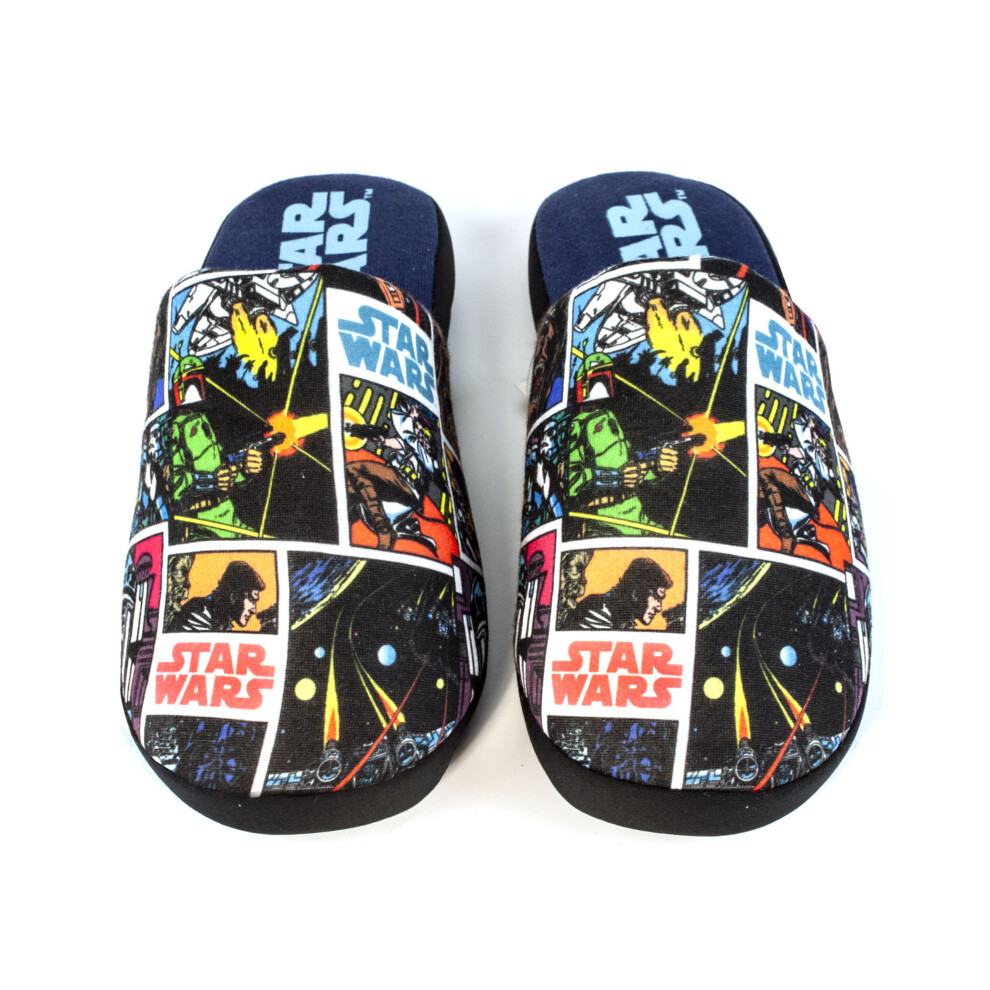 Star Wars Mule Slippers (Mens Black)