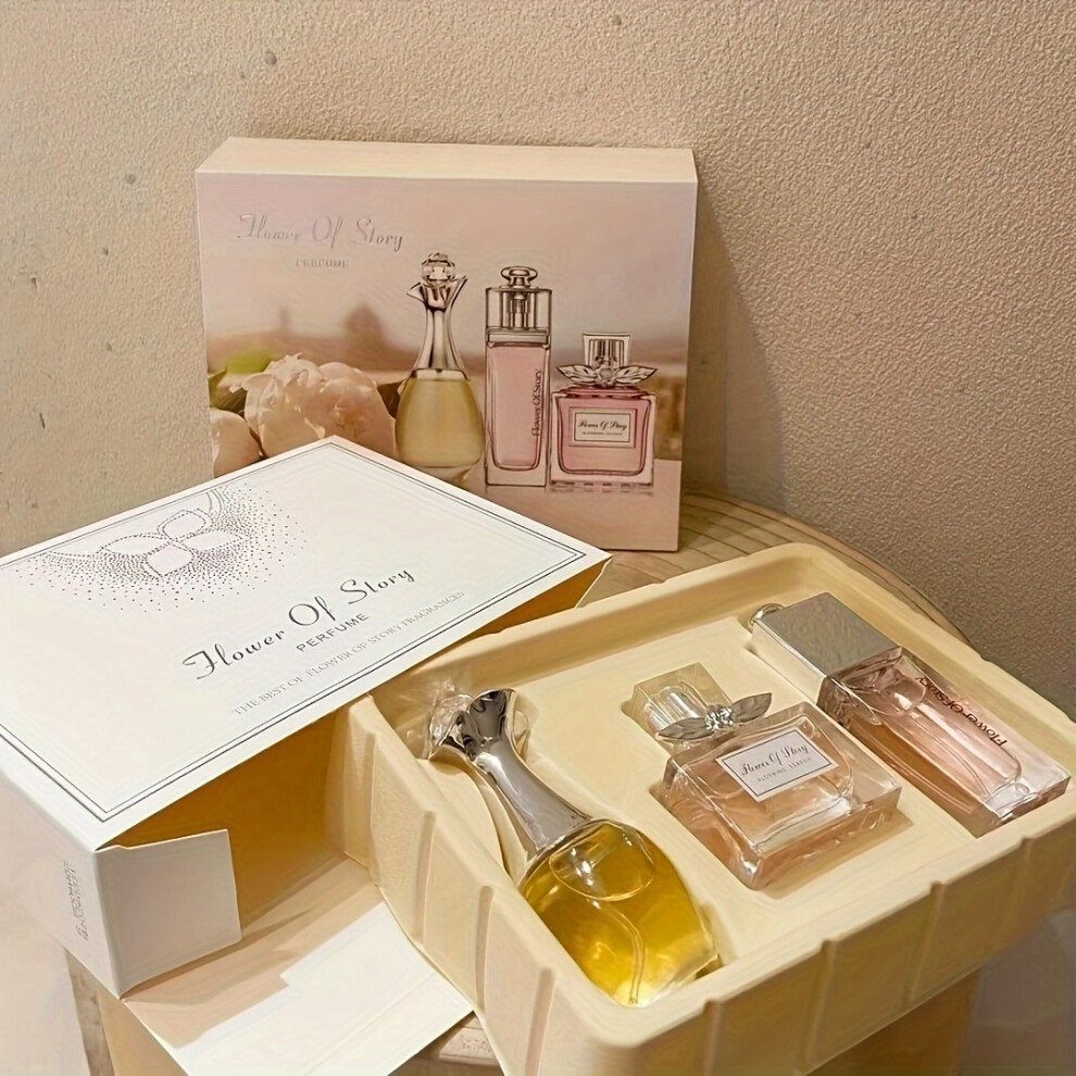 Xylfly (3 Bottles In A Box) 3Pcs Perfume Set, Perfume Spray For Women, Refreshing And Lasting Cedar Notes