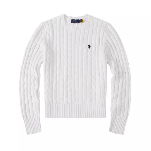 (White, S) Women Crew Neck Sweatshirt Solid Jumper Long Sleeve Pullover Sweater Multicolor
