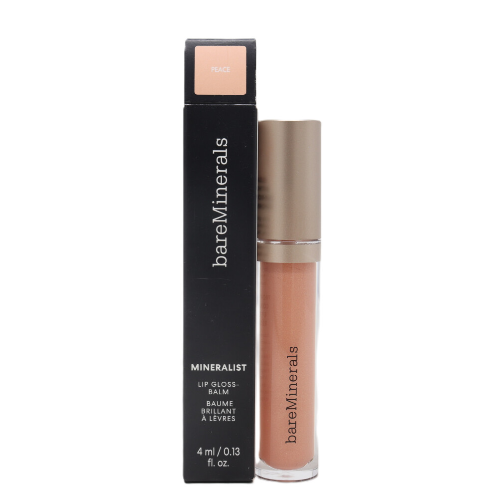 (Peace) Bareminerals Mineralist Lip Gloss-Balm  0.13oz/4ml New With Box