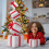 3ft Christmas 80 LED Lighted Gift Box Tower Pre-lit Stacked Xmas Present Boxes 1