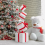 3ft Christmas 80 LED Lighted Gift Box Tower Pre-lit Stacked Xmas Present Boxes 7