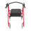 Folding Rollator Walker Disability Aid Lightweight Mobility 4 Wheels W/ Seat ﻿ 2