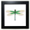 Traditional Chinese Kite Dragonfly Pattern Black Square Frame Picture Wall Tabletop 1