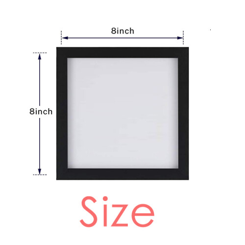 Amusement Park Black Roller Coaster Outline Black Square Frame Picture Wall Tabletop 2