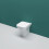 AICA AICA Bathroom BTW Modern Toilet WC Soft Close Seat White Space Saving Ceramic 1