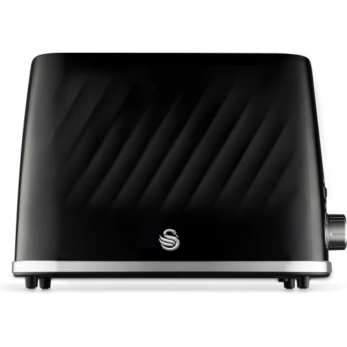 Swan Swan Windsor Kettle & 2 Slice Toaster Kitchen Set (Black) 1