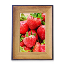 Fresh Strawberry Red Fruit Picture Photo Frame Exhibition Display Art Desktop Painting
