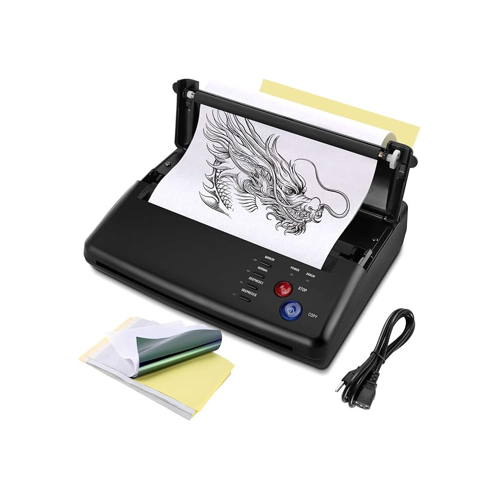 Tattoo Transfer Stencil Machine Copier Printer with 20pcs Free Tattoo