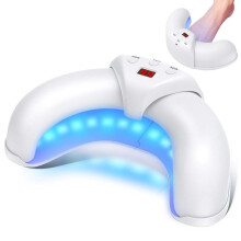 Large Nail Fungus Laser Treatment Device for Multiple Toenail, Infrared Light & Blue Light Toe Nail Fungus Treatment Device for Home Use