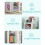 Children's Rotating Bookshelf with Four Sides for Easy Storage and Retrieval, White 6