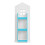 Children's Rotating Bookshelf with Four Sides for Easy Storage and Retrieval, Blue 4