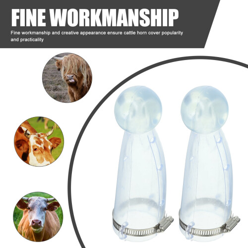 Cattle Horn Protetor Salad Dressing Trumpet Protective Cover Abutment Practical Protector 1