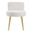 Teddy Fleece Stool with Gold Legs - Vanity Dressing Table Chair 2