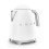 Smeg Smeg 50's Style Retro Range Breakfast Set, 1.7L 3000W Kettle and Multi-Functional Control 4-Slice 2000W Toaster White 6