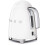 Smeg Smeg 50's Style Retro Range Breakfast Set, 1.7L 3000W Kettle and Multi-Functional Control 4-Slice 2000W Toaster White 4