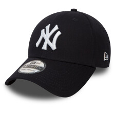 (Black, S/M (54.9 - 57.7 cm)) New York Yankees New Era 39Thirty Essential Black Stretch Baseball Cap
