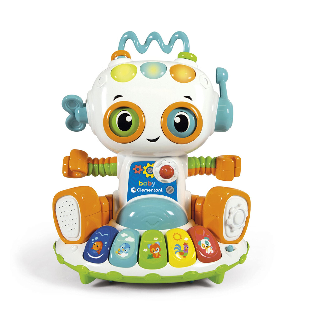 61514 Baby Robot Toy for Toddlers-Ages 12 Months Plus, Multi Coloured