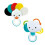 Clementoni 17325 Peacock View Rattle, Multi-Coloured 4