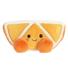 Aurora, 33787, Palm Pals Tucker Mandarin, 5In, Soft Toy, Orange & White - Plush Soft Toy