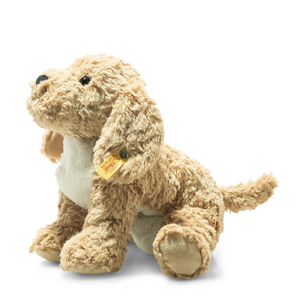 099175 Animal Soft Cuddly Friends Berno Goldendoodle, Single, Beige, 26 cm