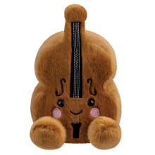 Aurora, 61597, Palm Pals Vanessa Violin 5In, Soft Toy, Brown - Plush Soft Toy