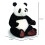 Keel SW4634 30cm Wild-Sitting Panda, Design 2 3